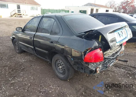 2004 Nissan Sentra 1.8S из США, поврежденный, VIN 3N1CB51D14L480423